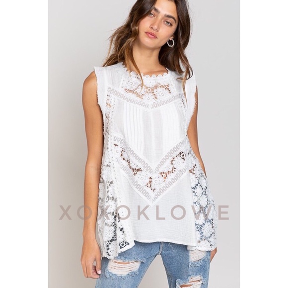 POL 90’s Distressed Drawstring Waist Denim Jeans - Picture 14 of 15